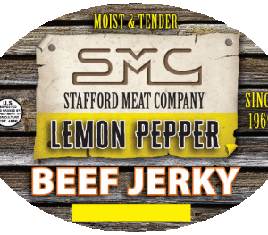 Lemon pepper beef jerky